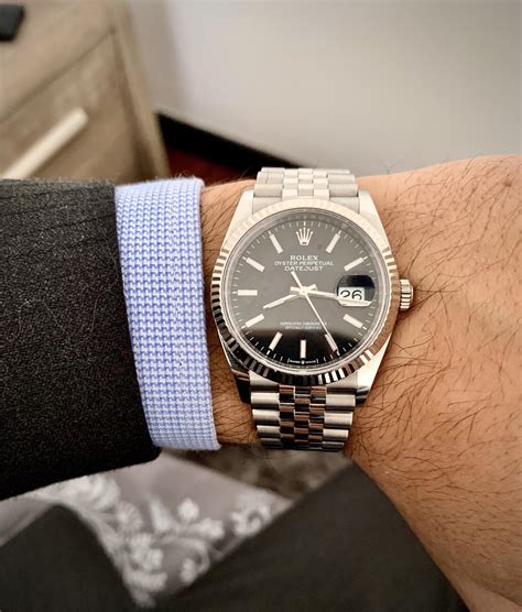 26mm rolex on mens wrist|Rolex datejust 36 mm.